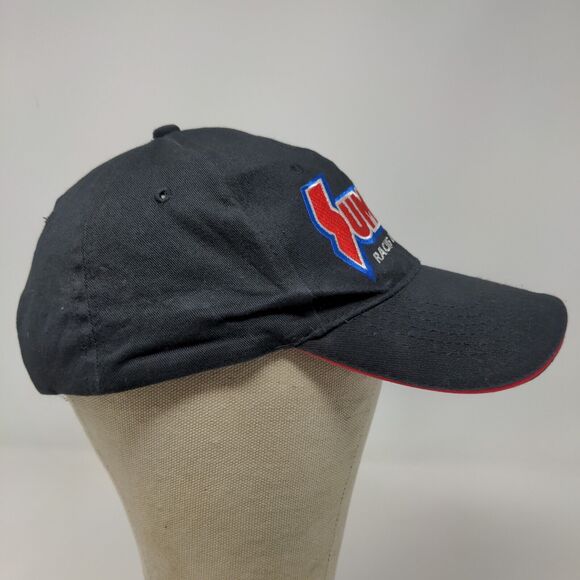 Summit Racing Equipment Men's Strapback Hat Black Adjustable Embroidered Logo - Picture 7 of 11